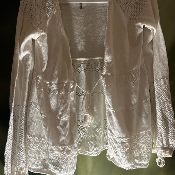 ODD MOLLY White Crochet Cardigan - Picture 9 of 9